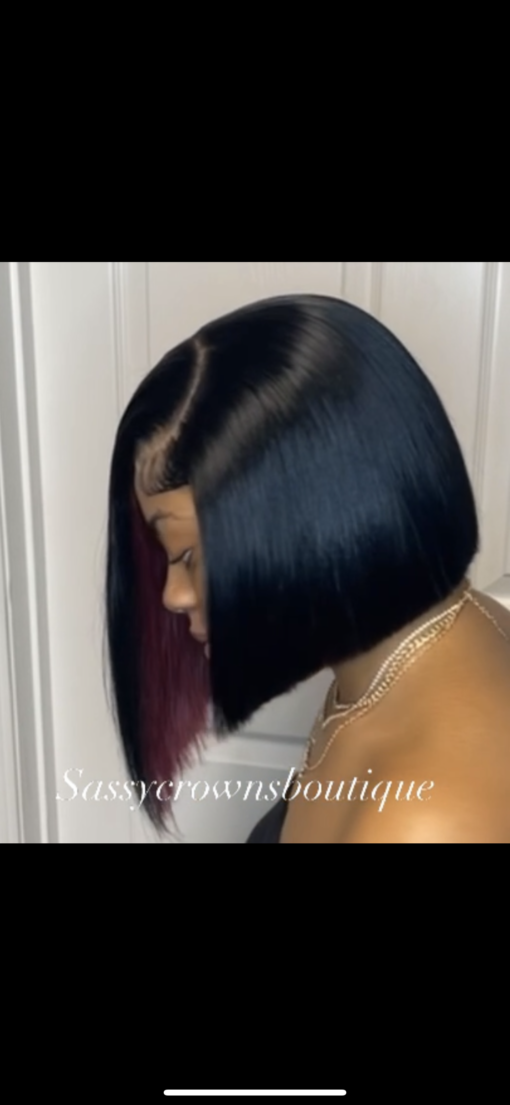 Ready To Wear Closure Bob Unit  w/ 5x5 HD Closure - Image 2